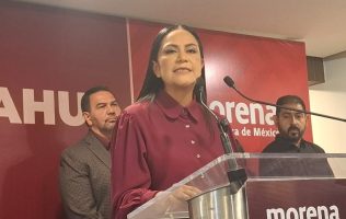 Anuncia Morena marcha contra Maru Campos el sábado en Chihuahua