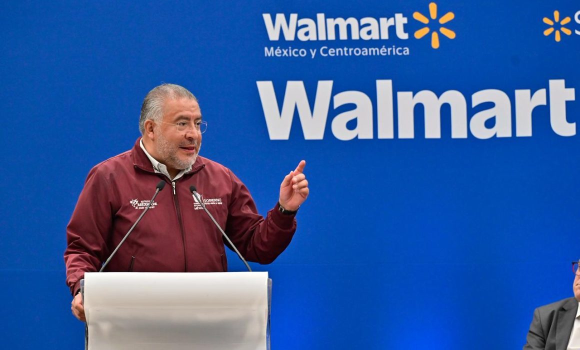 Anuncian autoridades de Edomex y Grupo Walmart inversión por 400 mmdp