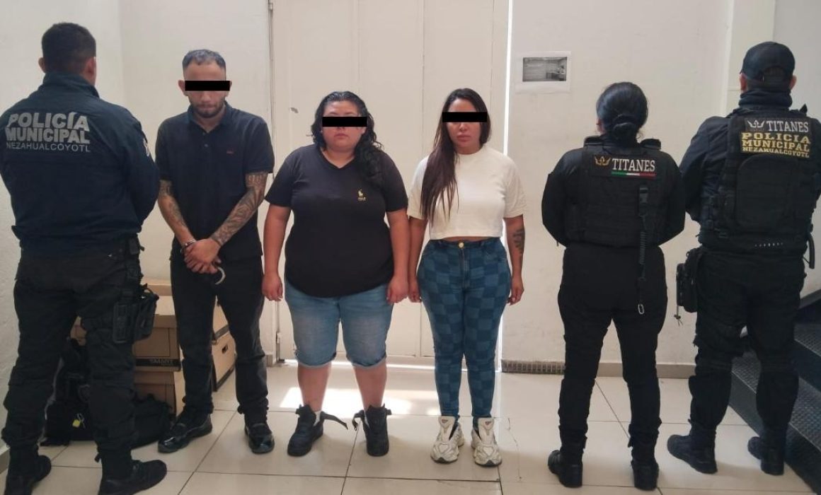 Aseguran fusil de alto calibre y detienen a tres en Neza