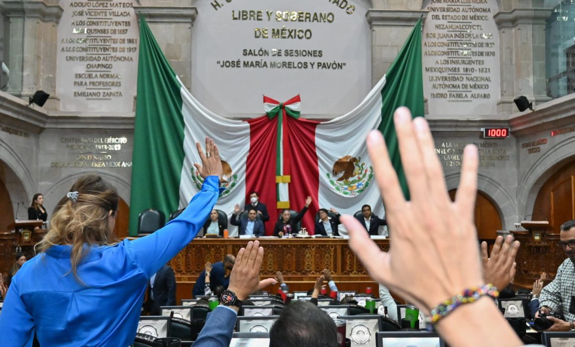 Avala Congreso mexiquense aplazar elección judicial y nulidad electoral