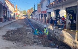 Benefician obras de drenaje a 16 mil habitantes en Jilotepec