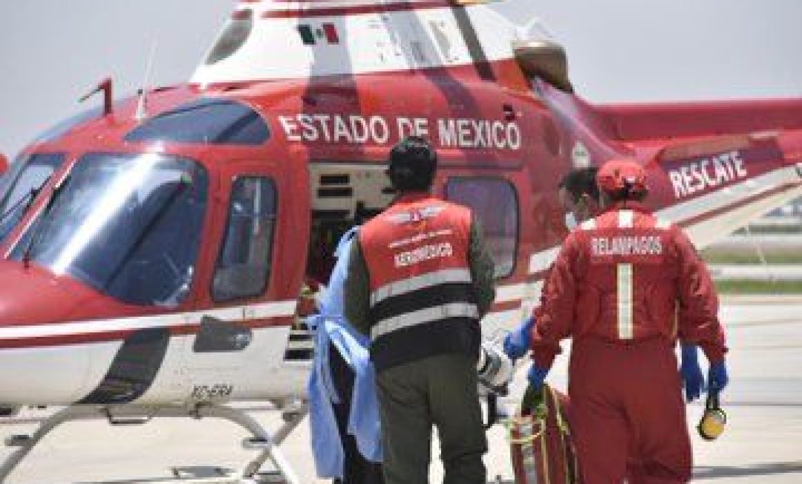 Brinda Grupo Relámpagos atención aérea a menor oaxaqueño