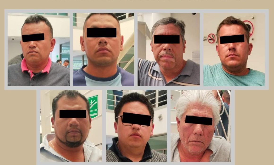 Cae policía de CDMX con banda acusada de robo en Tequixquiac