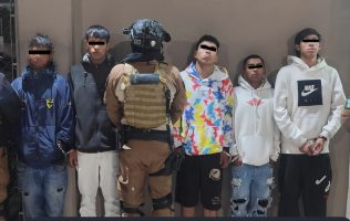 Caen 5 presuntos roba motos en Chimalhuacán