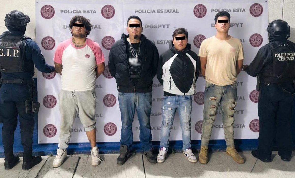 Capturan a célula criminal de Michoacán tras persecución en Tenancingo