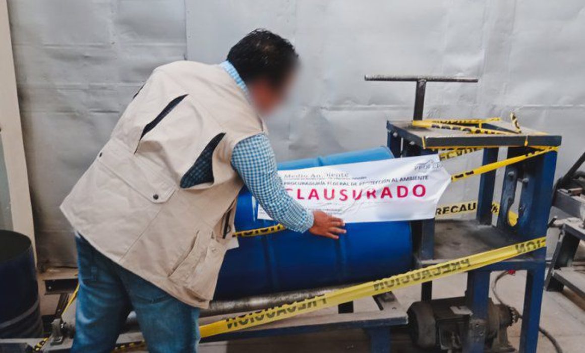Clausura Profepa empresas de Toluca y Acolman por irregularidades