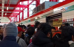 Colapsa Tren Suburbano al AIFA; desalojan a pasajeros en La Loma