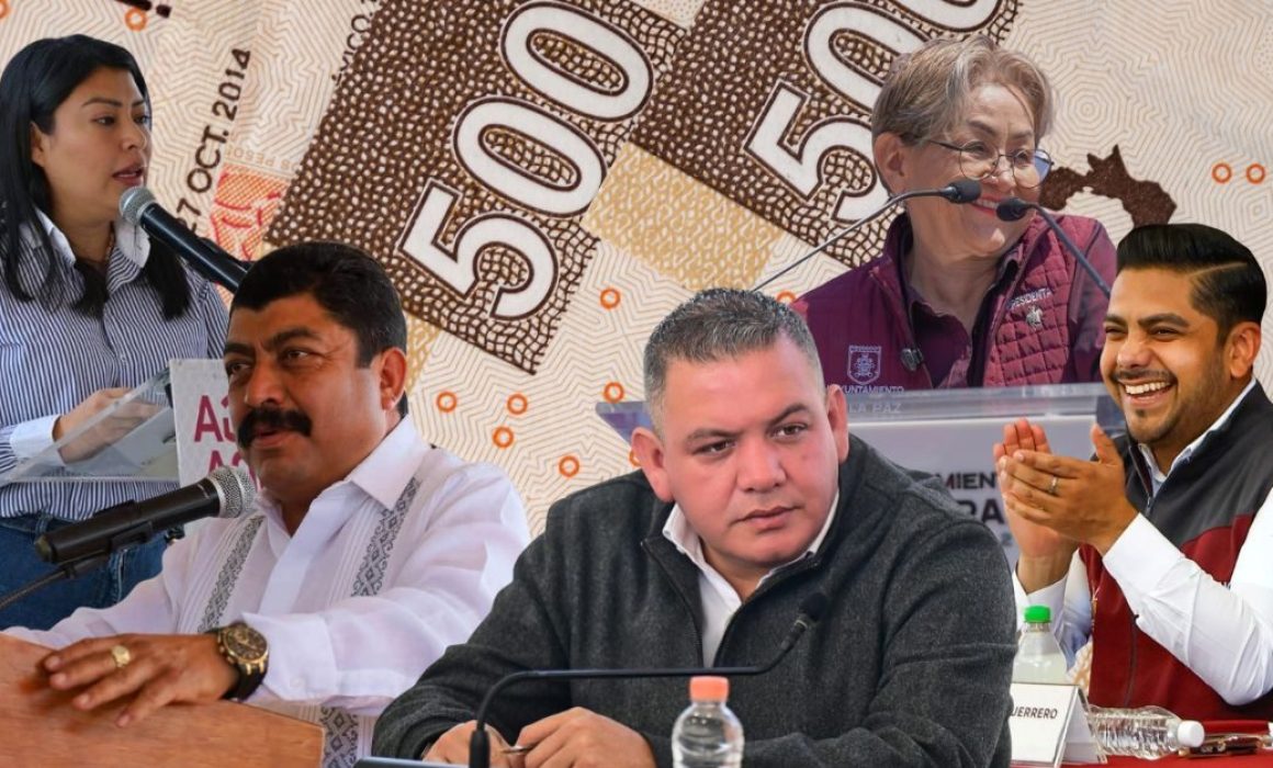 Concentran cinco alcaldes la opulencia salarial en el oriente de Edomex