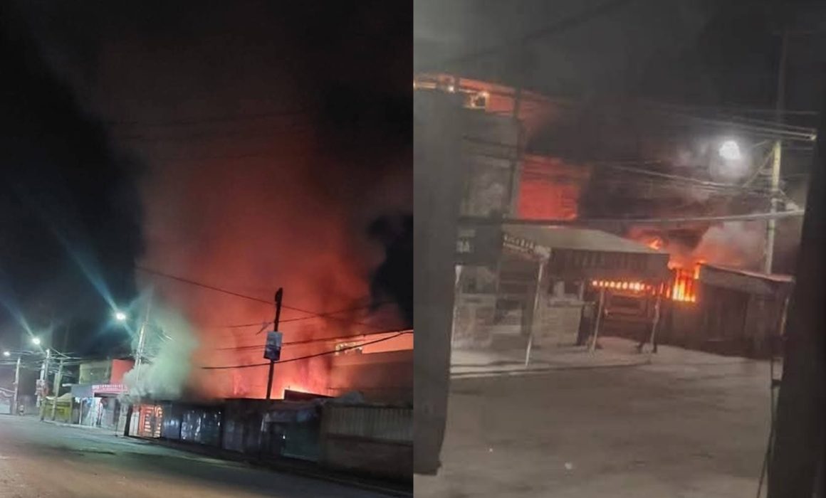 Consume locales incendio en Los Héroes Ixtapaluca; ya fue controlado