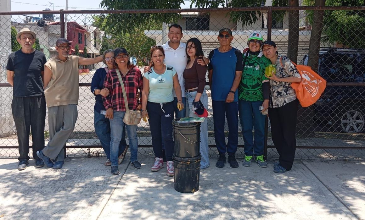 Coordina Rubén Mancilla mejoras al entorno de Jardines de Morelos