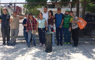 Coordina Rubén Mancilla mejoras al entorno de Jardines de Morelos