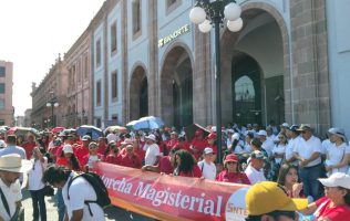 Critican a Antorcha Magisterial luego de rechazar calendario escolar