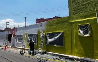 Critican a Nazario por pintar fachadas y no combatir a la inseguridad