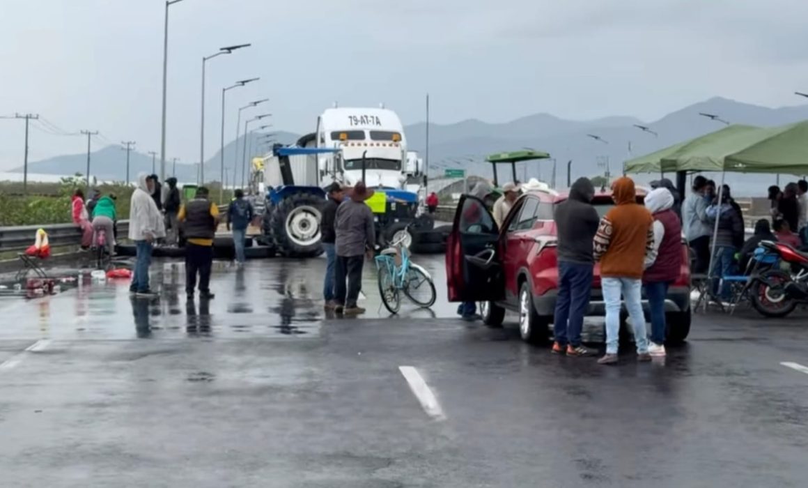 Cumple 24 horas bloqueo al AIFA; crece presión contra Tonanitla