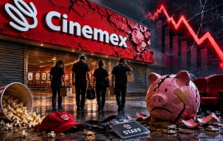 Deja Cinemex sin utilidades a sus trabajadores y está cerca de la quiebra