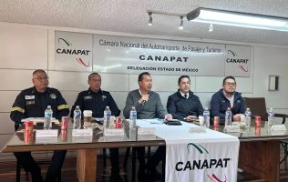 Denuncia CANAPAT extorsiones en Huehuetoca y anarquía vial en Toluca