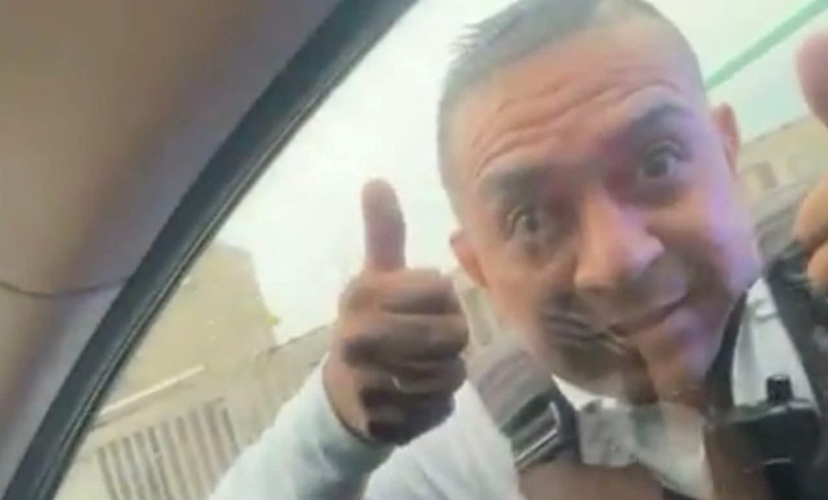 Denuncian presunta agresión de policía municipal contra pareja en Neza