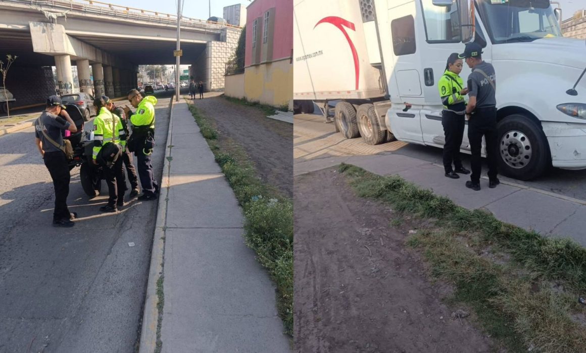 Denuncian presunto abuso de autoridad de policías en Tultepec
