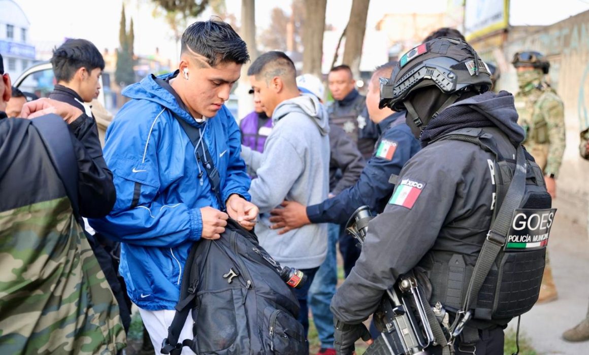 Despliegan operativo Policía municipal y Marina Transporte Seguro