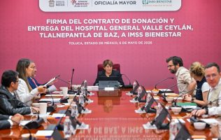 Entrega Delfina Gómez el Hospital Valle Ceylán al sistema IMSS Bienestar