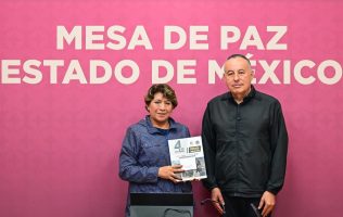 Entrega Fiscal del Estado Cuarto Informe de actividades durante Mesa de Paz