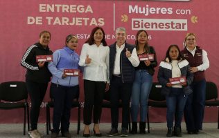 Entrega GEM tarjetas del Bienestar a 5 mil mujeres en Tecámac