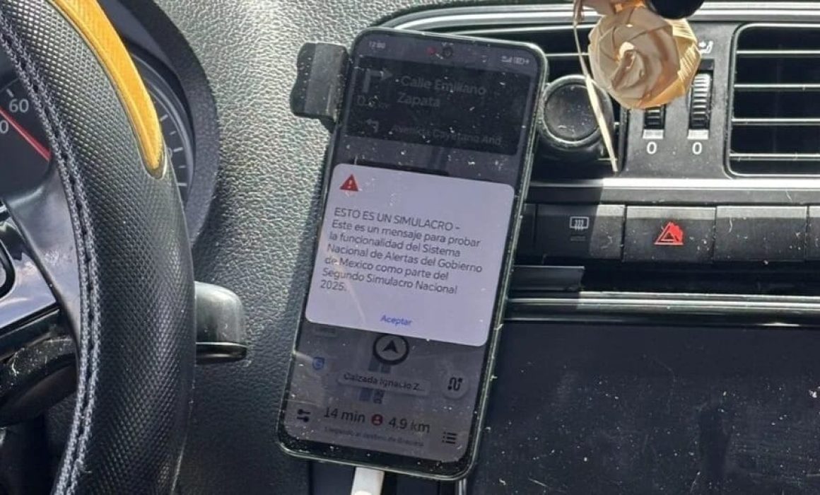 Estaba en mantenimiento alerta sísmica para celulares durante sismo