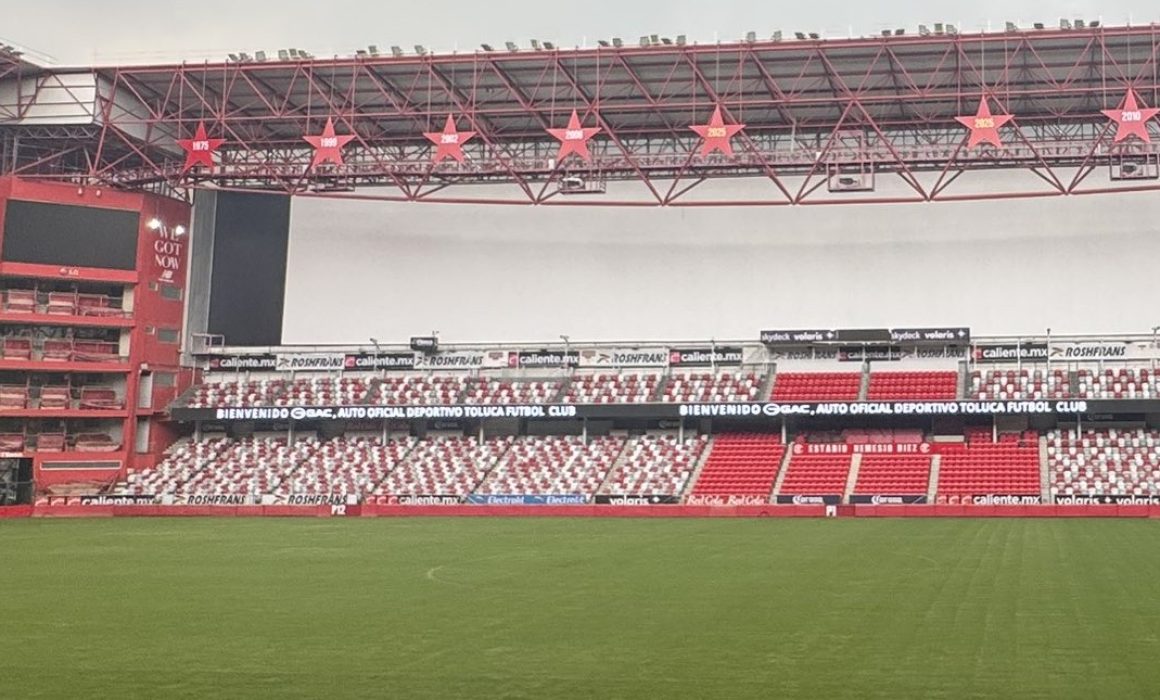 Estrenará Estadio Nemesio Diez pantalla gigante para final de Champions