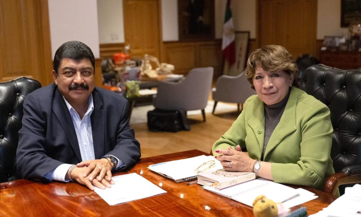 Exhorta Delfina Gómez a edil de Texcoco a resolver demandas sociales