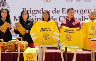 Fortalece Chimalhuacán brigadas ante riesgo de inundaciones