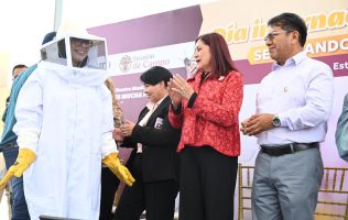 Fortalece Tecámac protección de abejas y cuidado ambiental