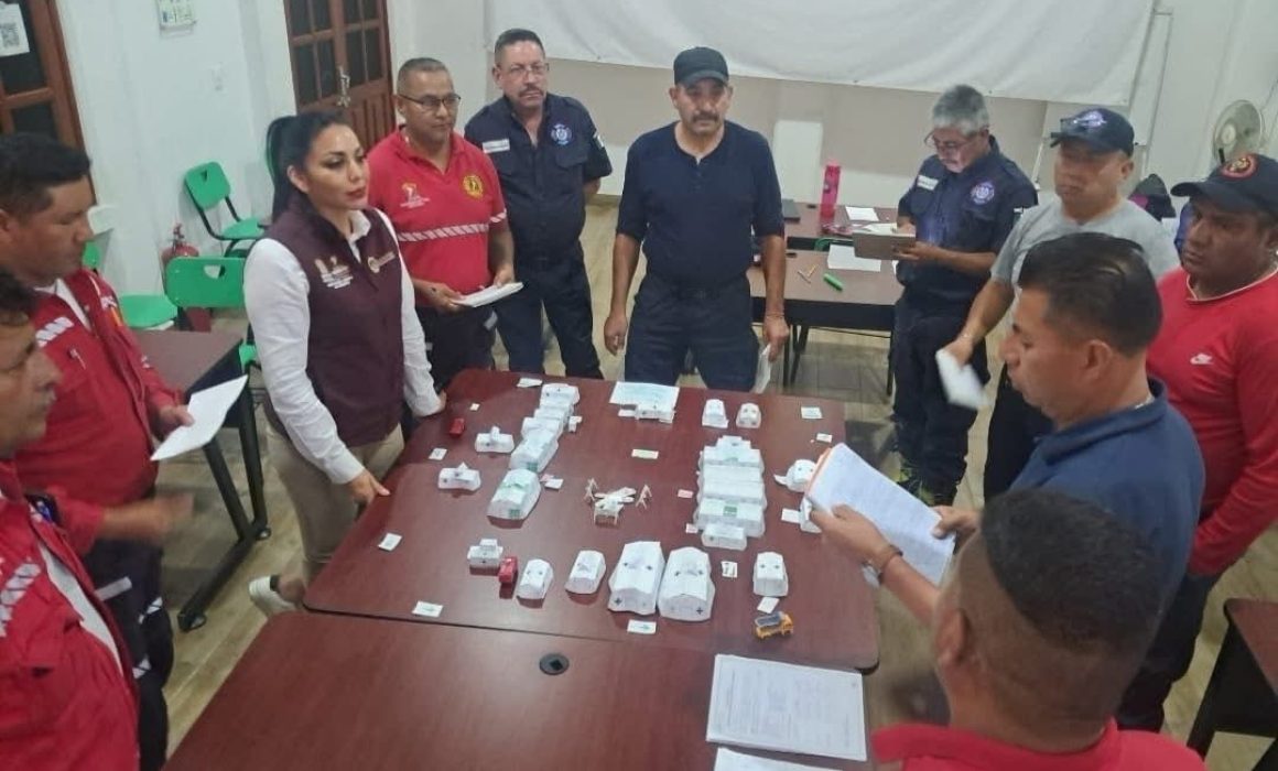 Fortalecen capacidades de Protección Civil en municipios del Edomex