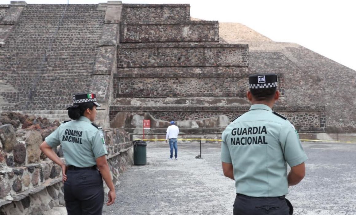 Guardia Nacional garantiza seguridad de turistas