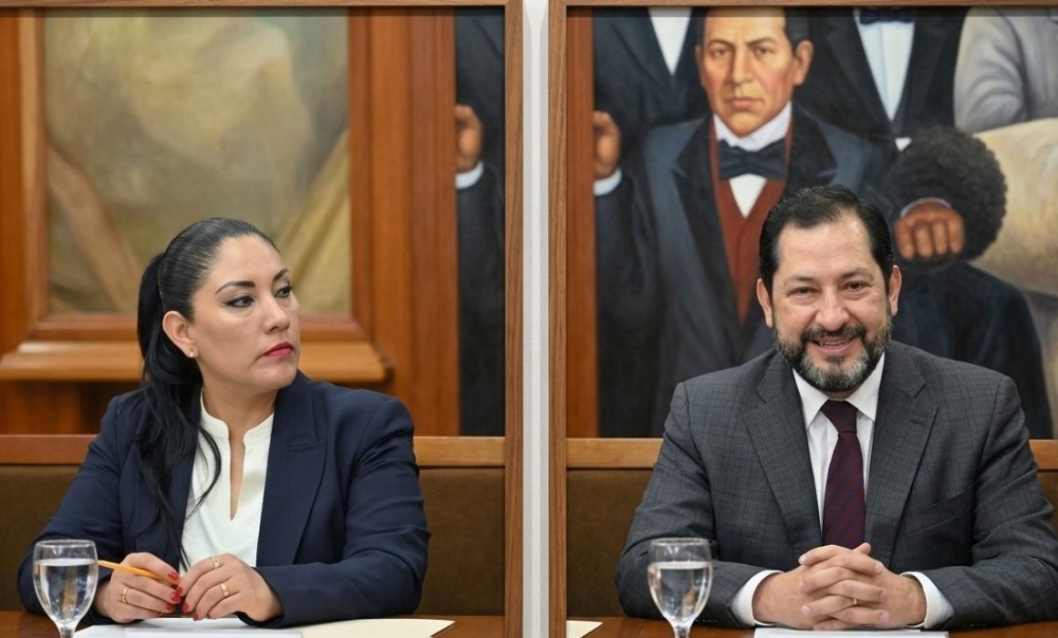 Honran Azucena Camacho y Paco Vázquez labor de los albañiles en Edomex