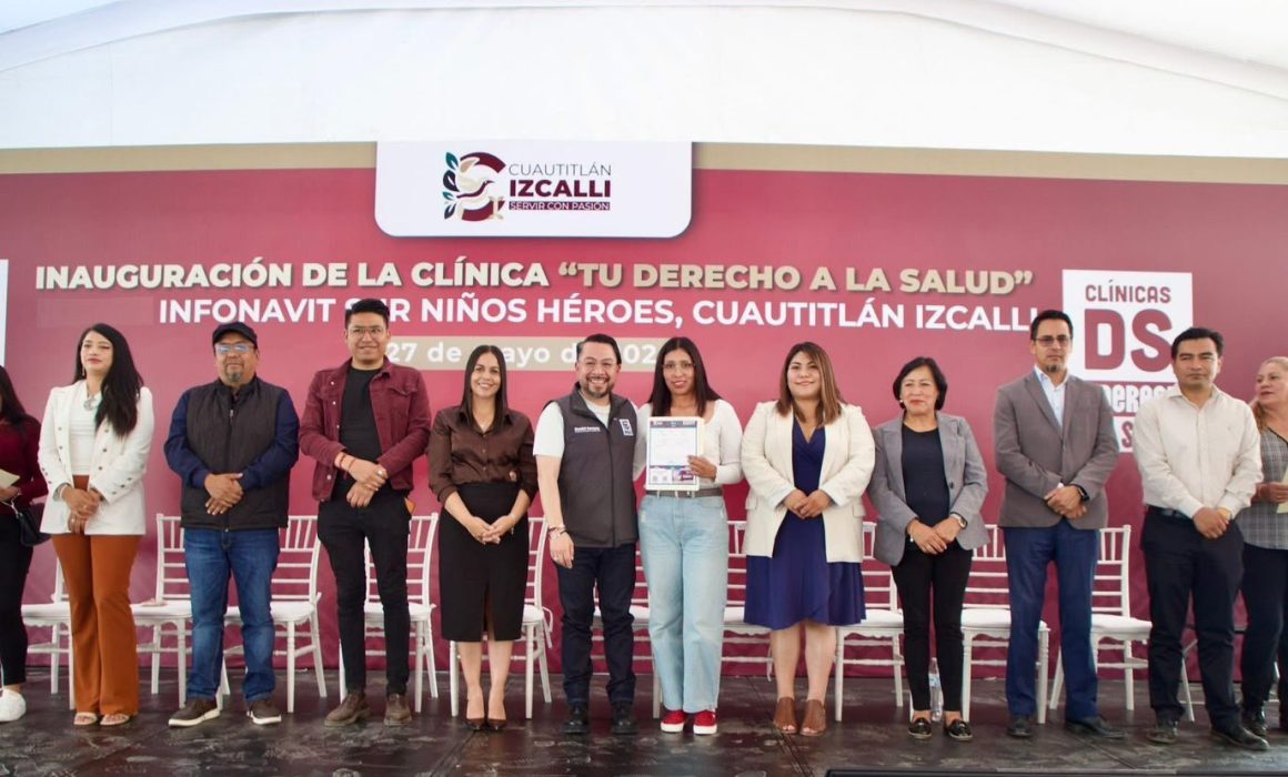 Inaugura Daniel Serrano tercera clínica de salud en Izcalli