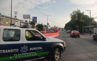 Inician obras del Mexibús en Gustavo Baz; registran afectaciones viales