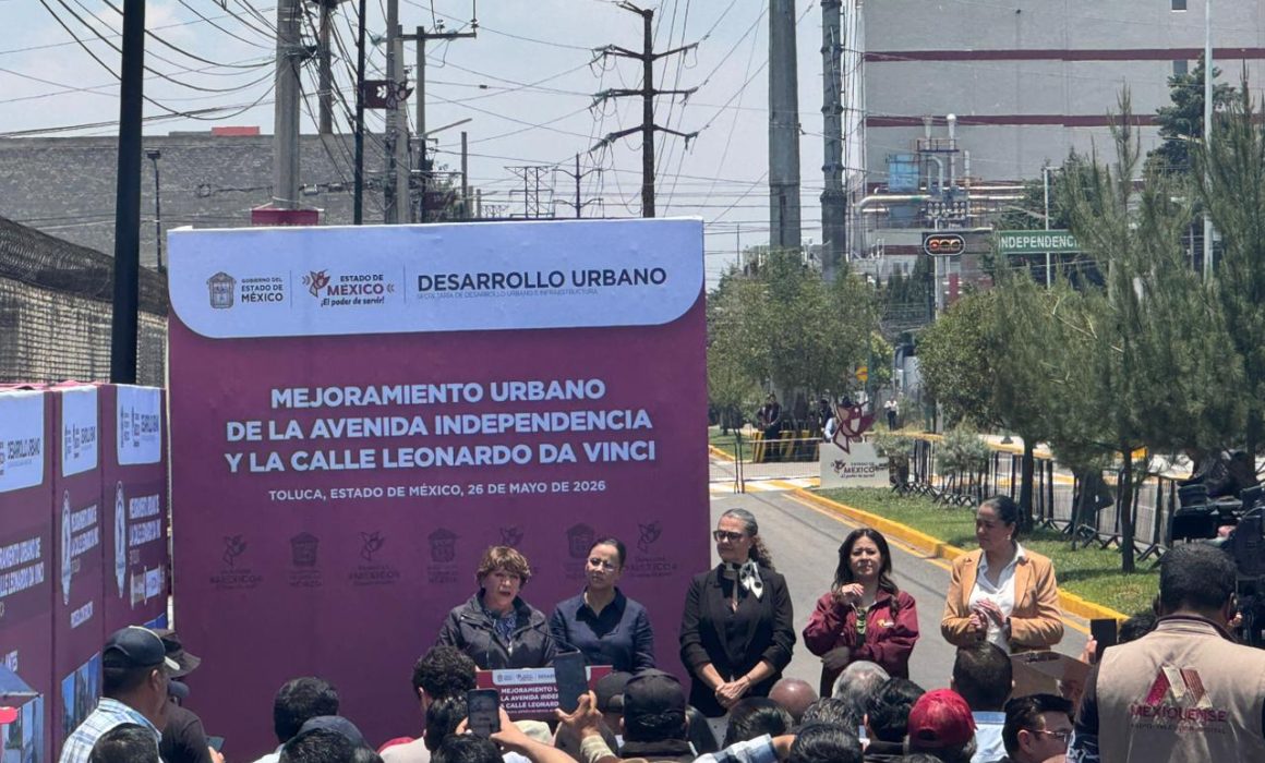 Invierte Edomex 50 mdp en infraestructura para zona industrial de Toluca