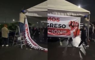 Levantan ejidatarios bloqueo en el AIFA