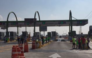 Liberan ciudadanos la caseta de Xonacatlán en protesta por abusos