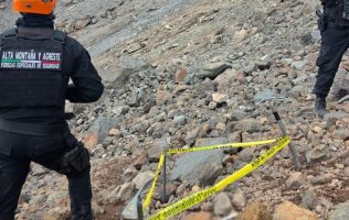 Localizan restos óseos en faldas del Iztaccíhuatl