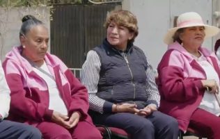 Moderniza Delfina Gómez entrada a San Martín de las Pirámides