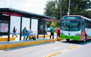 Moderniza Edomex corredor Toluca-Metepec-Tenango con nuevos parabuses