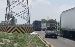 Muere hombre atropellado sobre la Texcoco-Lechería en Ecatepec