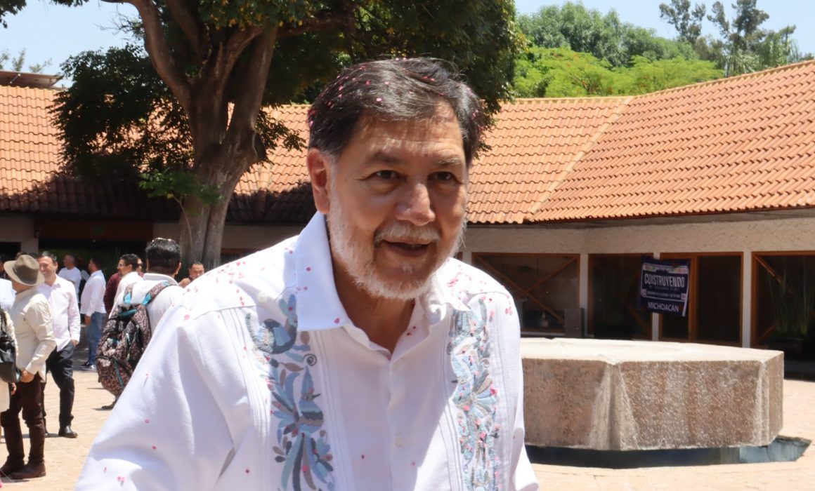 Noroña reparte culpas: que Gobernadora de Chihuahua también se vaya