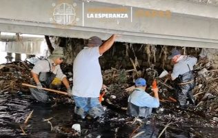 Piden dejar de tirar basura en Río Hondo tras limpieza en Naucalpan