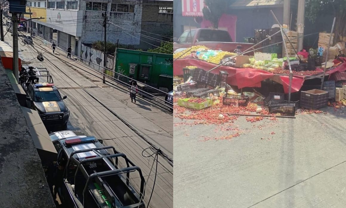 Ponen orden y frenan instalación de tianguis en Naucalpan