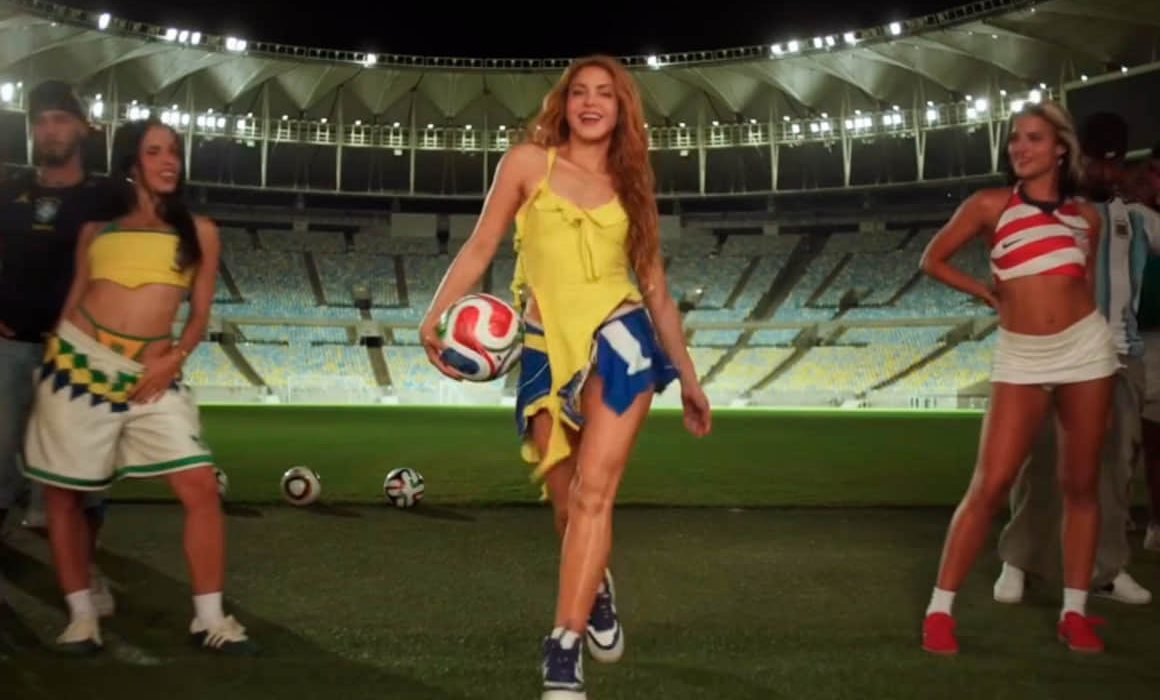 Presenta Shakira su tema Dai Dai, el himno oficial del Mundial