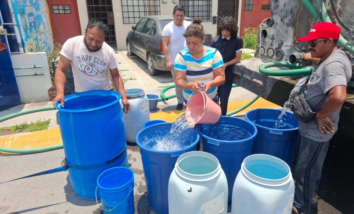 Reclaman agua y exigen frenar nuevas casas en Citará Huehuetoca