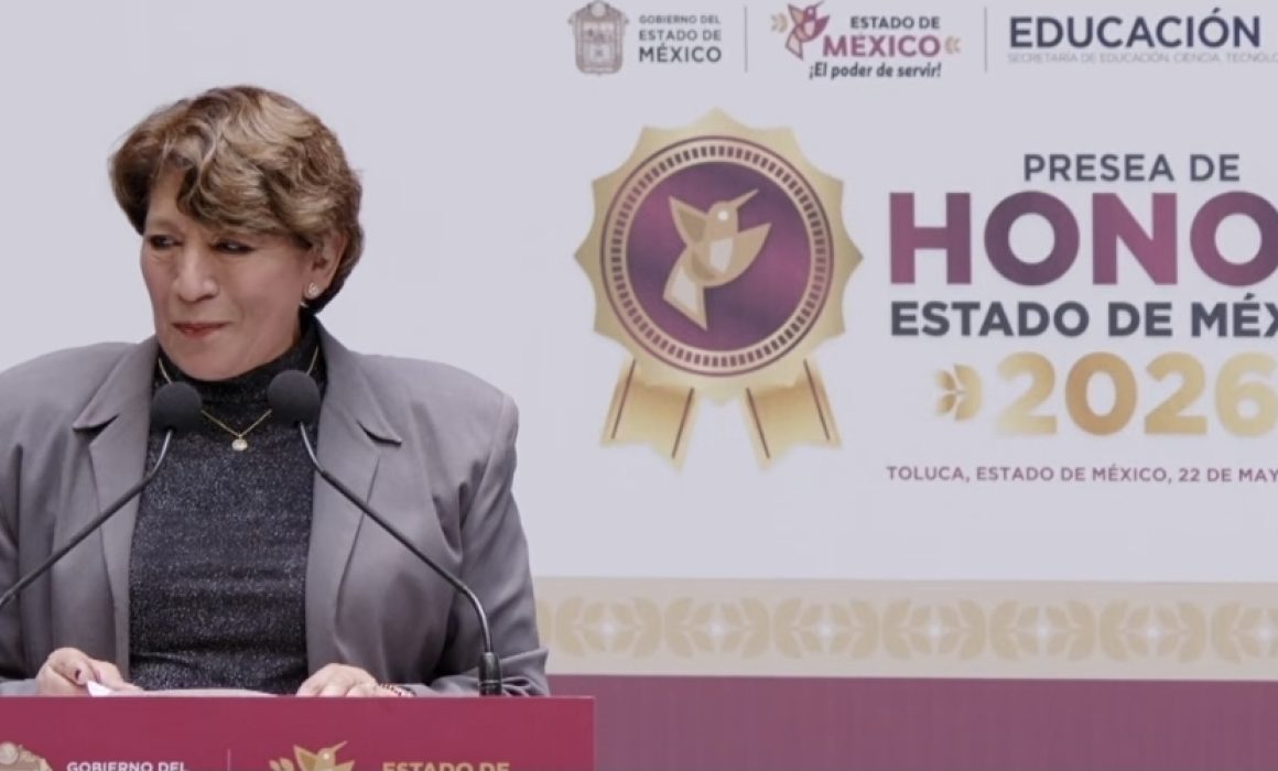 Reconoce Delfina Gómez a maestros mexiquenses con Presea Honor 2026