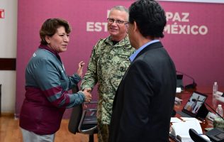 Reconoce Delfina Gómez labor de Guardia Nacional en Edomex